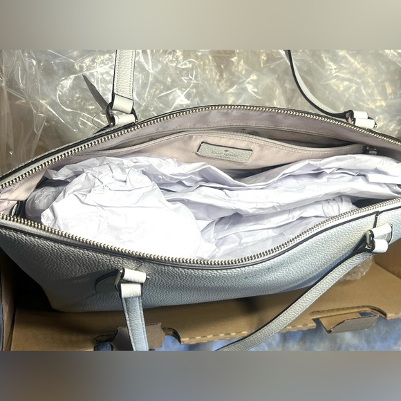 🆕 Kate Spade ♠️ Tote Pebbled Leather 🔵 - Picture 6 of 11